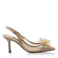 Pantofi Eleganti Dama 8086 Nappa+Rete Bej